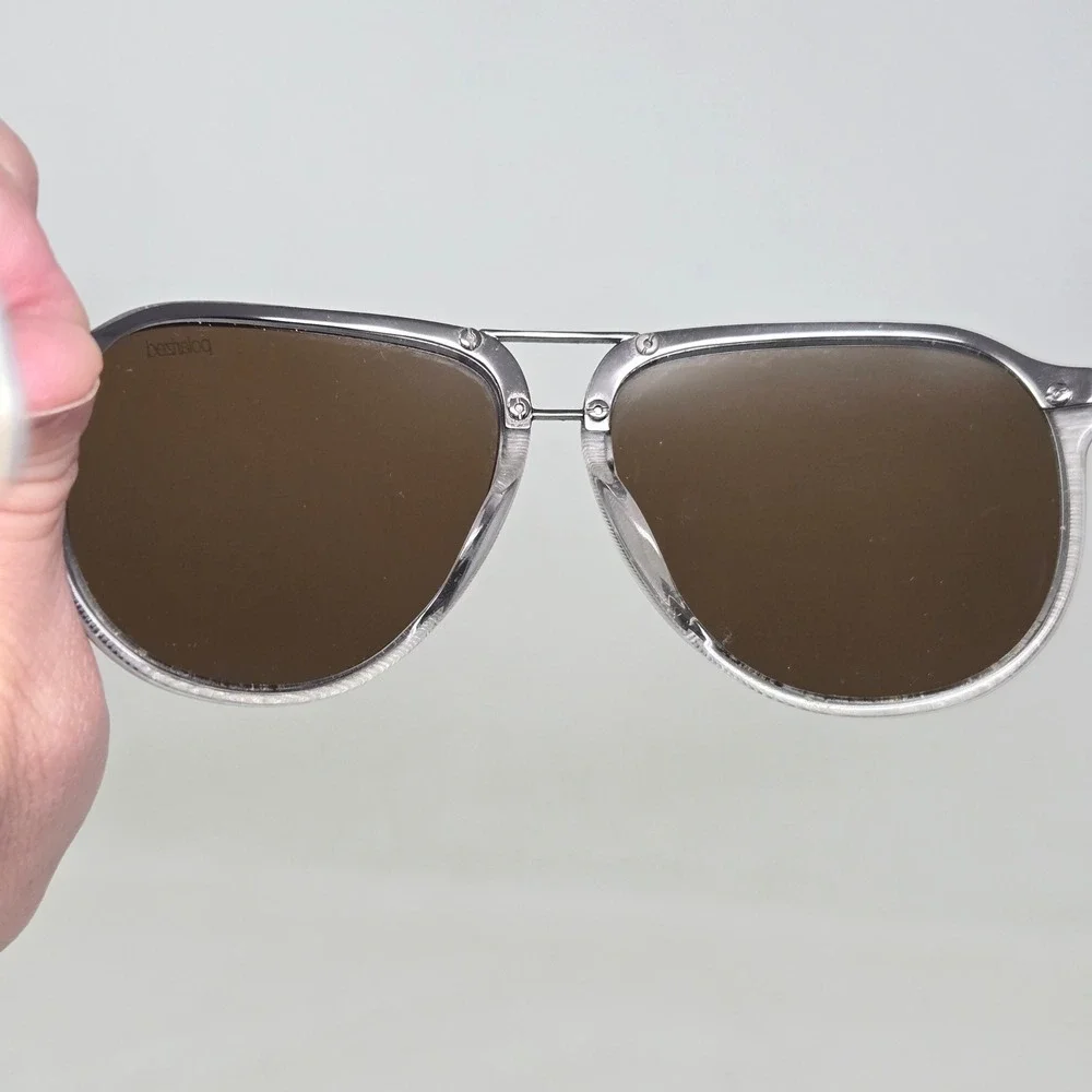 Calvin Klein Collection Polarized Sunglasses Tortoise Pilot CK7253SP 216 Mens